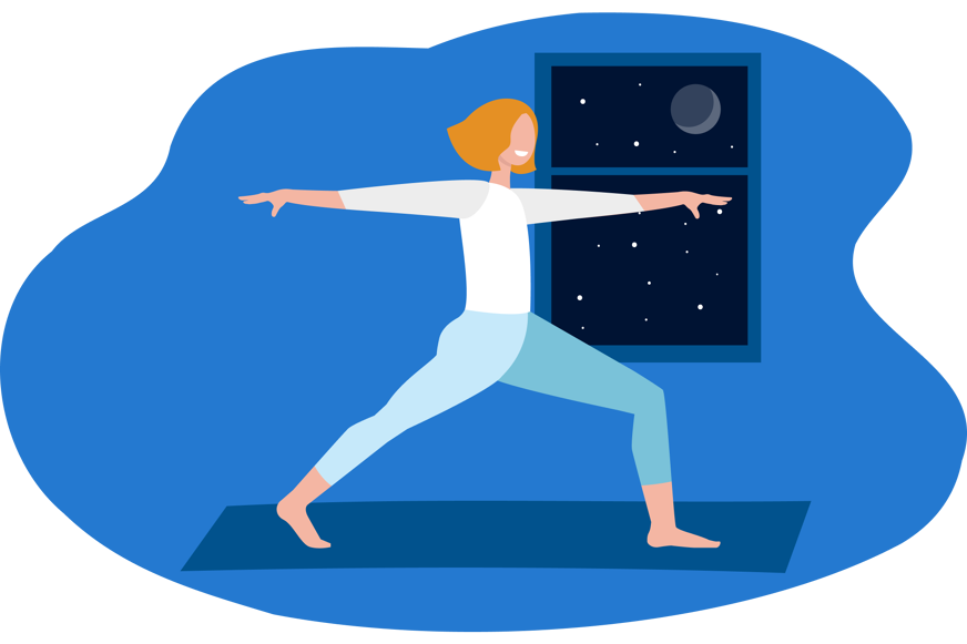 exercising before bedtime